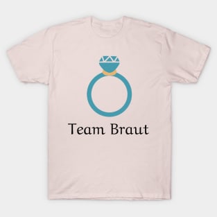 Team Braut Jungesellinnenabschied T-Shirt